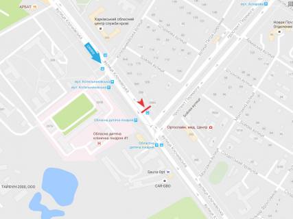 Призма B в Харькове, 3х6  Клочковская ул., 358а, в центр - 382775 схема