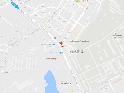 Скролер, Скрол B у Харкові Клочковская ул. - 23 августа ул., в центр - 382693 схема