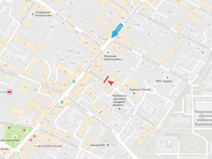 Призма A в Харькове, 2х3  Искусств ул.,3 (2x3)призма - 270187 схема