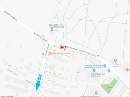 Скроллер A в Харькове, 3,1х2,2  Деревянко ул., 4, в центр - 268611 схема