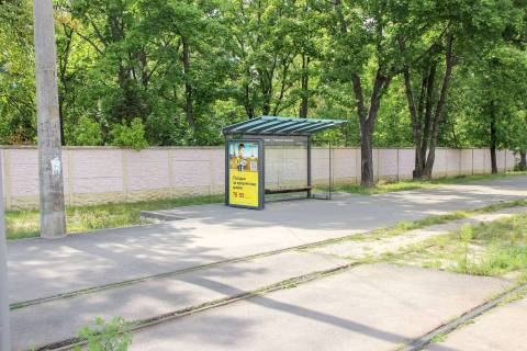 Ситилайт B в Харькове, 1,24х1,84  Клочковская ул. - бул. Фронтовиков,  (остановка бул.Фронтовиков) фото 1