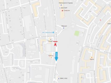 Ситилайт B в Харькове, 1,24х1,84  Клочковская ул., 111а (остановка ул. Херсонская ) (1) схема