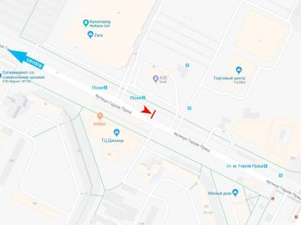 Призматрон, Призма B у Харкові, 3х6  Героїв Праці вул., 9-Б, з центру (VIP) (Дафі) - 382454 схема