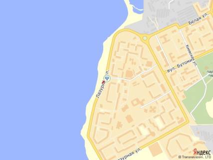 Билборд A в Николаеве, 6x3  ул. Лазурная, 16 схема