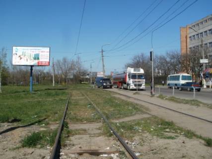 Білборд, Бігборд (Борд)  B у Миколаєві, 6x3  вул. Космонавтів - ріг вул. Троїцької Фото 1