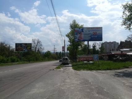 Білборд, Бігборд (Борд)  A у Вишгороді вул.Шолуденка, ресторан Вишеград напрямок вул.Мазепи, вул.Набережна Фото 1