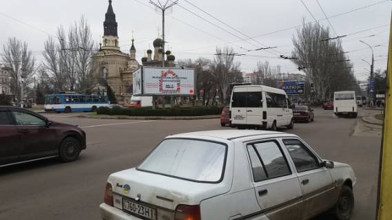 Билборд A в Николаеве просп. Центральный - ул. Садовая фото 1