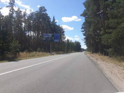 Билборд B в Киеве с.Вища Дубечня, автодорога Р69, 50 м до повороту на вул. Леніна , напрямок до Києва, зліва фото 1