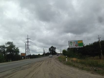 Білборд, Бігборд (Борд)  A у Вишгороді трасса Р-69 Київ-Вишгород-Десна 240 м до розвилки Лебедівка,Ровжи напрямок Вишгород Фото 1