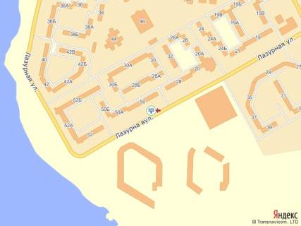 Билборд A в Николаеве, 6x3  ул. Лазурная, 50 схема