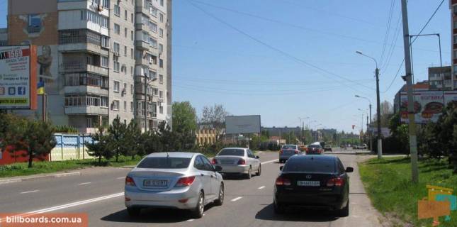 Билборд B в Черноморск (Ильичевск) перекрёсток ул.Карла Маркса и ул.1Мая, №17-Б фото 1