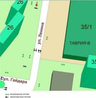 Сiтiлайт A у Чорноморськ (Іллічівськ) пр.Миру, 26 схема