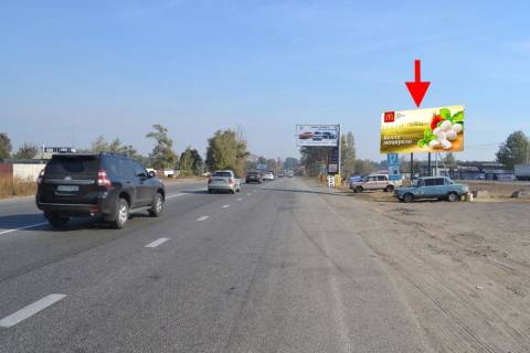 Білборд, Бігборд (Борд)  A у , , 3х6  Сімферопольське шоссе- сел. Карачевка- шиномонтаж-в центр Фото 1