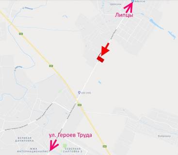 Билборд A в Циркунах, 3х6  вул. Леся Сердюка -Кільцева дорога-7-в центр схема