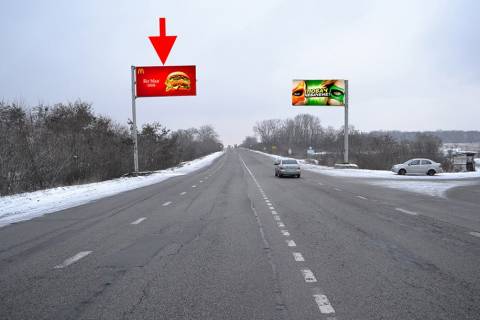 Білборд, Бігборд (Борд)  B у , , 3х6  Окружна дорога-сел. Лідне -возле АЗС Brent Oil-прапорець №1- в ст. сел. високий Фото 1