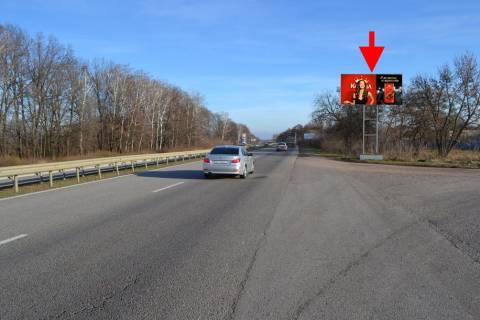 Билборд A в трасах Харкова, 3х6  Траса Київ-Харків-464 км-сел. Коротич-вул. Київська-3-у бік Харкова фото 1