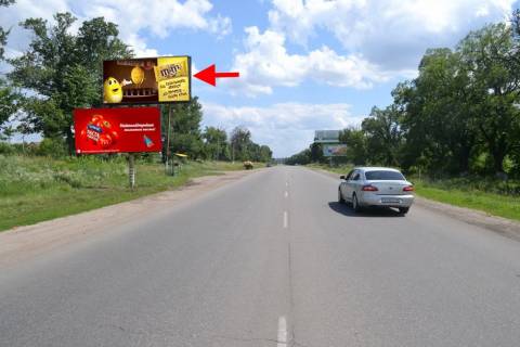 Білборд, Бігборд (Борд)  B у Харкові Мала Данилівка - котеджне селище "Поле чудес" - у бік Харкова-верх-етажерка №1 Фото 1