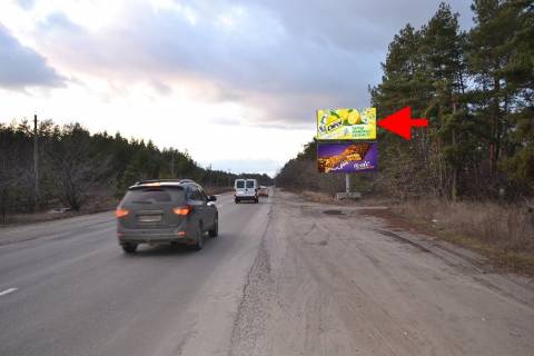 Билборд A в трасах Харкова, 3х6  сел. Васищеве- в р-ні вул Промислова-біля АЗС ОВІС-у ст. Харкова -верх фото 1