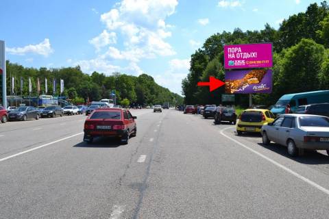 Білборд, Бігборд (Борд)  A у Харкові, 3х6  Лозовеньківський пр-т-Фельдман-екопарк- в бік Салтівки-низ Фото 1