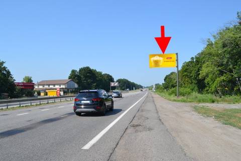 Билборд A в трасах Харкова Траса Київ-Харків-сел. Травневе-біля Крона маркету -прапорець №2 -у бік Валок фото 1