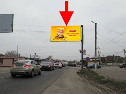 Билборд A в Безлюдовке, 3х6  Пр-т Аерокосмічний - Безлюдівка-ринок Безлюдівський-прапорець №2 -із центру фото 1