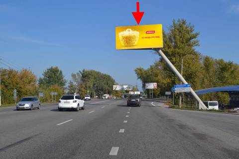 Білборд, Бігборд (Борд)  A у Пісочині Полтавський шлях – пров. Київський, розв'язка з кільцевою, в центр Фото 1