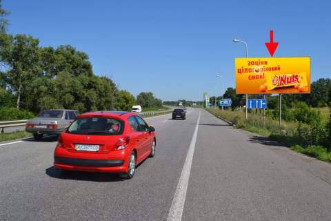 Білборд, Бігборд (Борд)  A у , , 3х6  Траса Київ-Харків-Довжанський біля АЗС WOG-сел. Рай-Єленівка - в'їзд до міста Фото 1