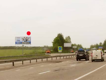 Билборд B в Глевахе, 3х6  А/д М-05 Київ-Одеса 10, км 31+200 м, ліворуч / напрямок з Києва, за виїздом з Глевахи в бік Одеси, John Deere Україна (Юпітер 9 Агросервіс), СТО Volvo Truck, 800 м від АЗС Amic та ресторану Очаг, з'їзд в бік с. Калинівка (вул. Залізнична), 18 км от фото 1