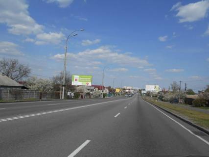 Билборд B в Бровары м. Бровари, вул. Київська, 41, через 30м після провулку Піщаний, за 55м до автобусної зупинки фото 1