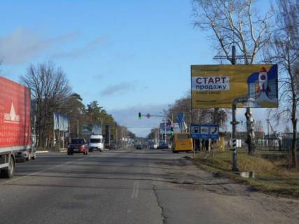Білборд, Бігборд (Борд)  A у Бучі м. Буча, траса М-07, км 30+150 ліво, вул. Нове Шосе, перехрестя з вул. Депутатська, ЖК "Варшавський", ЖК "Буча-Квартал" Фото 1