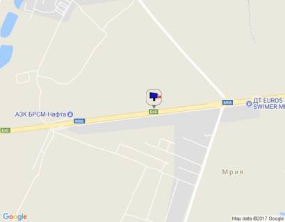 Билборд A в с. Мрия, 6х3  с. Мрія, траса М-06 "Київ-Чоп" (Житомир), км 29+250 право, через 400м після повороту на Шпитьки, за 500м до "Camper group" схема