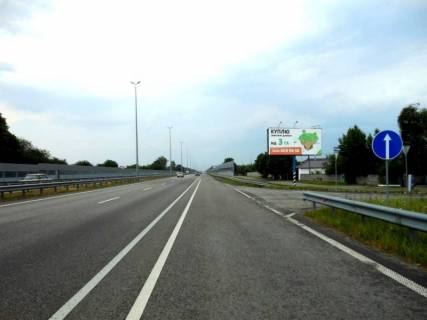 Билборд A в Березовке (Киевской обл), 6х3  с. Березівка, траса М-06 "Київ-Чоп" (Житомир), км 37+570 ліво, АЗС ANP, навпроти отелю "Мезон Бланш", через 175м після автобусної зупинки фото 1