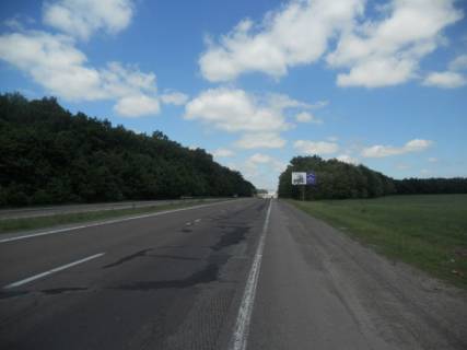 Билборд A в Київських трасах, 6х3  траса М-05 Київ-Одеса, км 95+450 ліво, за 1.1км до разв'язки Біла Церква-Тараща фото 1