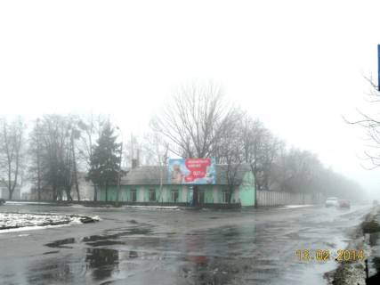 Билборд A в Умане, 6х3  м. Умань, вул. Залізнична, навпроти будинку 6, біля залізничного вокзалу, через 80м після початку вул. Незалежності фото 1