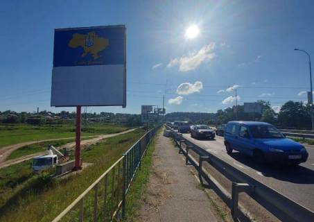 Билборд B в Ирпене, 6х3  м. Ірпінь, траса М-07 "Київ-Ковель", км 22+900 право, міст через р. Ірпінка, через 850м після розвилки Ірпінь-Гостомель-Буча, ЖК "Гостомель Резіденс", верх фото 1