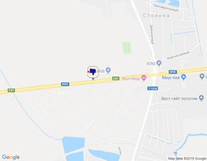 Билборд B в Стоянке, 6х3  с. Стоянка, траса М-06 "Київ-Чоп" (Житомир), км 22+400 право, 200м до АЗС WOG, 600м до АЗС "КЛО", поворот на Гореничі схема