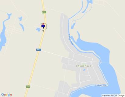 Білборд, Бігборд (Борд)  A у с. Соколівка, 6х3  с. Соколівка, траса М-05 Київ-Одеса, км 70 + 540 право, через 240м после АЗС LUXWEN, за 590м до повороту на с. Соколівка схема