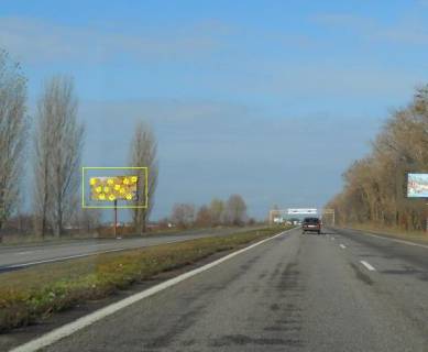 Билборд B в Белой Церкви, 6х3  траса М-05 Київ-Одеса, км 81+740 право, через 445м після повороту на с. Пісчана фото 1