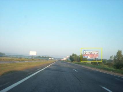 Билборд A в Бровары, 6х3   м. Бровари, траса М-01 "Київ-Чернігів-Нові Яриловичі", км 22+330 ліво, об'їзд м. Бровари, через 970м після перетину вул. Переяславський Шлях та вул. Лагунової, ресторану "Петрівський Бровар" та АЗС ОККО, за 1.5км до повороту на вул. Анатолія фото 1