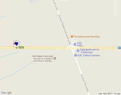 Билборд A в Бровары, 6х3  траса М-01 "Київ-Чернігів-Нові Яриловичі", км 22+350 право, об'їзд м. Бровари, за 950м до перетину вул. Переяславський Шлях та вул. Лагунової, ресторану "Петрівський Бровар" та АЗС ОККО, через 1.5км після повороту на вул. Анатолія схема