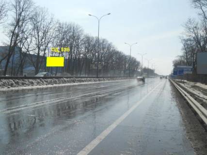 Билборд B в Гатном, 6х3  с. Чабани, траса М-05 Київ-Одеса, км 14+735 ліво, в'їзд у с. Чабани, через 670м після Нової Лінії та магазину АТБ, за 210м до заїзду у МегаМаркет Гатне, за 355м до повороту на Гатне, Крюківщину, Вишневе фото 1