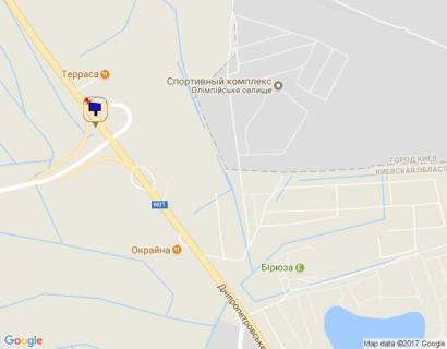 Білборд, Бігборд (Борд)  A у Київських трасах, 12х3  Новообухівська траса, перед поворотом на c. Кренічі, Ходосіївку, км 25 + 100 право схема
