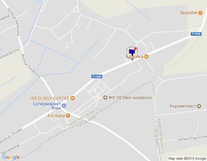 Билборд B в Зазимье, 6х3  с.Зазим'я, вул.Лісова, навпроти АЗС Маркет схема