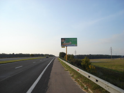 Білборд, Бігборд (Борд)  A у Калинівка, 6х3  с. Калинівка, траса М-01 "Київ-Чернігів-Нові Яриловичі", км 34+100 ліво, об'їзд м. Бровари, через 350м після Бауміт-Україна, через 700м після повороту на вул. Броварська та Рабен Україна Фото 1