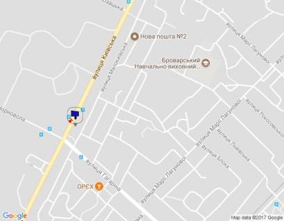 Білборд, Бігборд (Борд)  A у Бровари м. Бровари, вул. Київська, 294, через 50м після перехрестя з вул. Гагаріна та вул. В'ячеслава Чорновола, навпроти магазину Сільпо та автобусної зупинки схема