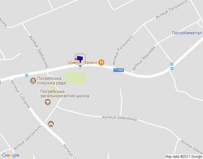 Білборд, Бігборд (Борд)  A у Погребах, 6х3  с. Погреби, вул. Кірова (біля стадіону) схема