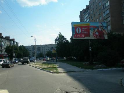 Билборд A в Василькове, 6х3  м. Васильків, вул. Декабристів, 1, 50 м від перехрестя з вул. Грушевського, навпроти ЕКО-Маркет фото 1