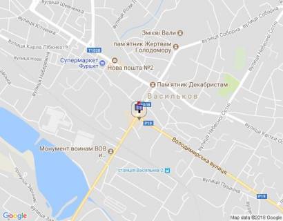 Призма A в Василькове, 6х3  м. Васильків, кут вул. Володимирської и вул. Соборної, навпроти СІЛЬПО - 187484 схема