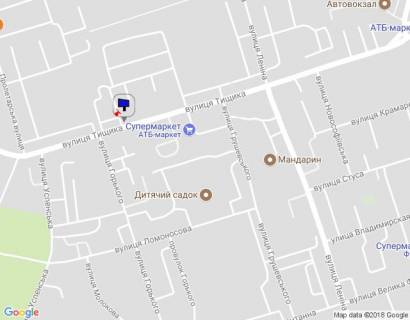 Білборд, Бігборд (Борд)  B у Умані, 6х3  м. Умань, вул. Тищика, 13, навпроти будинку 52, за 195м до магазину АТБ та 250м до повороту на вул. Грушевського, через 65м после автобусної зупинки та повороту на вул. Горького схема