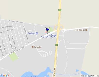 Білборд, Бігборд (Борд)  B у Умані, 6х3  м. Умань, вул. Визволителів, за 230м до виїзду на трасу М-05 (вул. Бандери Степана), через 175м после автобусної зупинки та 235м после повороту на вул. Піковецька схема